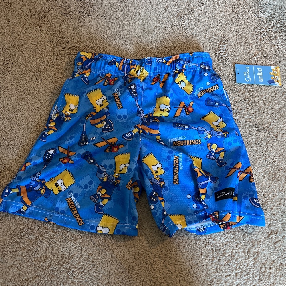 Bart Simpson Youth Lacrosse Shorts